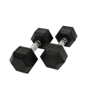 Two Hex dumbells